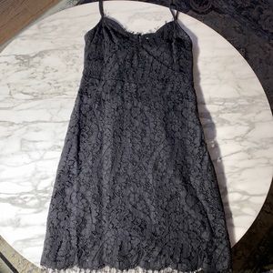 Chic lace slip dress